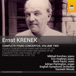 Photo No.1 of Ernst Krenek: Complete Piano Concertos, Volume Two