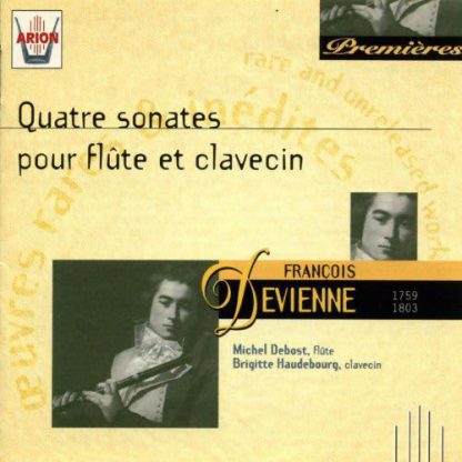 Photo No.1 of Devienne : Quatre sonates pour flûte et clavecin