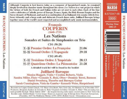 Photo No.2 of Couperin, F: Les Nations
