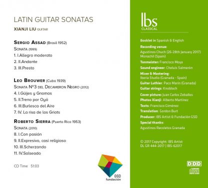 Photo No.2 of Latin Guitar Sonatas