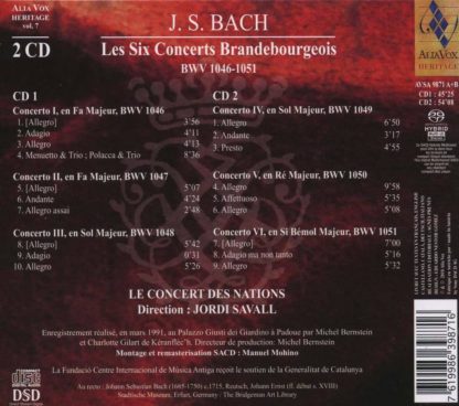 Photo No.2 of Bach, J.S.: Brandenburg Concertos Nos.1-6