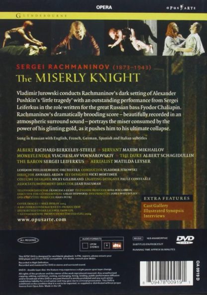 Photo No.2 of Rachmaninov: The Miserly Knight, Op. 24
