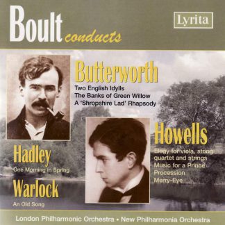 Photo No.1 of Boult Conducts Butterworth, Howells, Hadley, Warlock