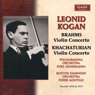 Photo No.1 of Leonid Kogan Plays Brahms & Khachaturian (Recorded 1958-1959)