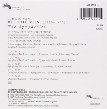 Photo No.2 of Ludwig van Beethoven: The Symphonies