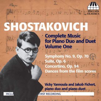 Photo No.1 of Shostakovich: Complete Music for Piano Duo and Piano Duet Volume 1