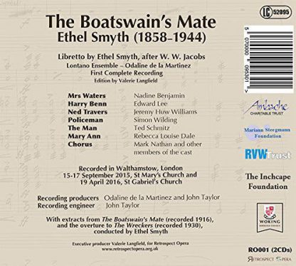 Photo No.2 of Smyth: The Boatswain's Mate