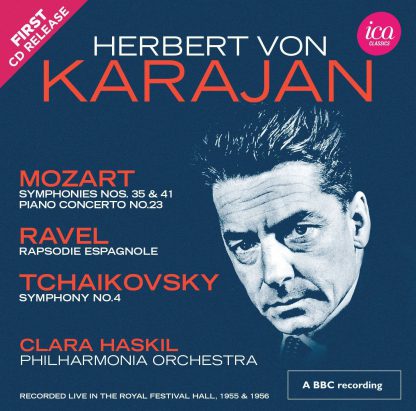 Photo No.1 of Herbert von Karajan conducts Mozart, Ravel, Tchaikovsky