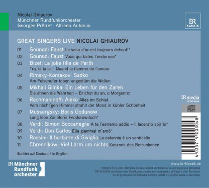 Photo No.2 of Nicolai Ghiaurov - Great Singers Live