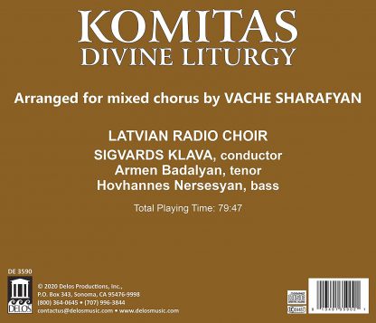 Photo No.2 of Komitas: Divine Liturgy