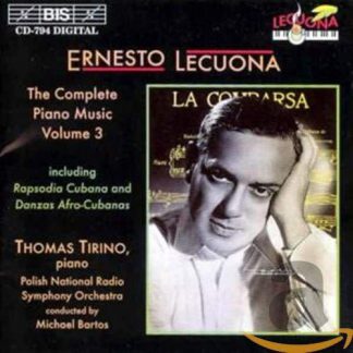 Photo No.1 of Ernesto Lecuona - Complete Piano Music, Vol. 3