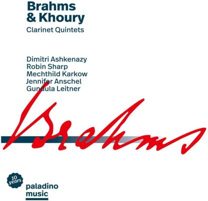 Photo No.1 of Brahms & Khoury: Clarinet Quintets