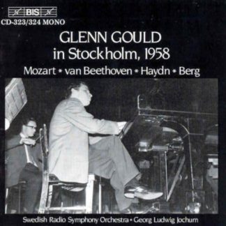 Photo No.1 of Glenn Gould in Stockholm, 1958