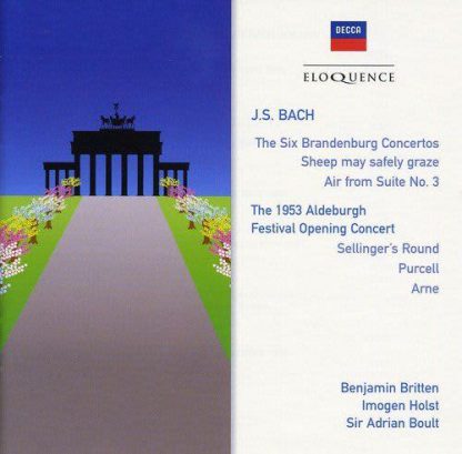 Photo No.1 of The Brandenburg Concertos & 1953 Aldeburgh Festival Opening Concert