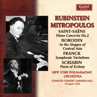 Photo No.1 of Rubinstein & Mitropoulos (Complete Carnegie Hall Concert, 19th April 1953)