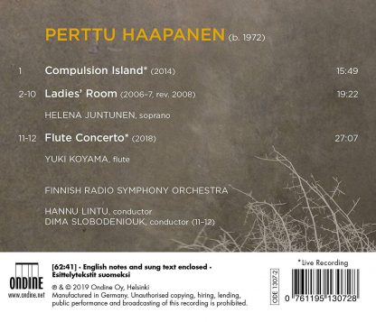 Photo No.2 of Perttu Haapanen: Orchestral Works