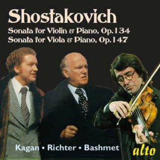 Photo No.1 of Shostakovich Sonatas Violin & Viola Opp.134 & 147