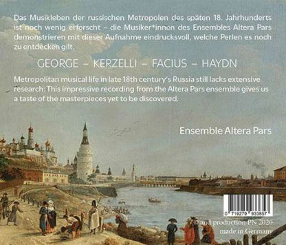 Photo No.2 of Les Barbares Galantes - Masterpieces by German composers in Moscow 1770-1800