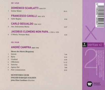 Photo No.2 of Scarlatti: Stabat Mater & Campra: Messe des Morts (Requiem)