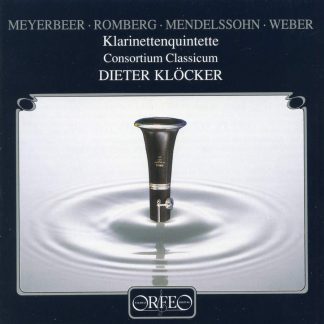 Photo No.1 of Mendelssohn, Meyerbeer, Romberg & Weber: Klarinettenquintette