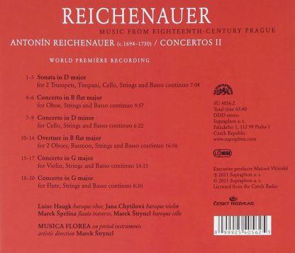Photo No.2 of Antonín Reichenauer: Concertos 2