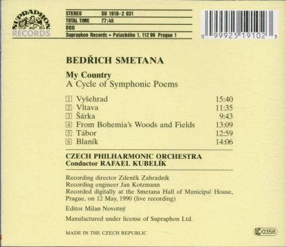 Photo No.2 of Bedrich Smetana: My Country