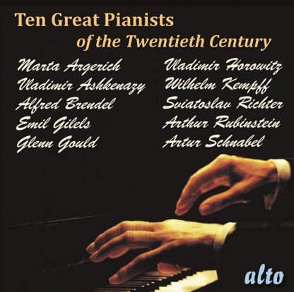 Photo No.1 of Ten Great Pianists of the Twentieth Century