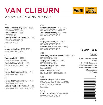 Photo No.2 of Van Cliburn: An American Wins In Russia