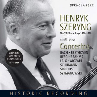 Photo No.1 of Henryk Szeryng plays Concertos (The SWR Recordings 1956-1984)