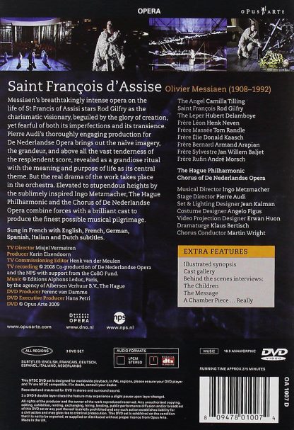 Photo No.2 of Messiaen: Saint François d'Assise