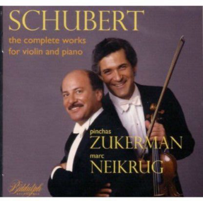 Photo No.1 of Zukerman & Neikrug play Schubert works for violin and piano (cpt)