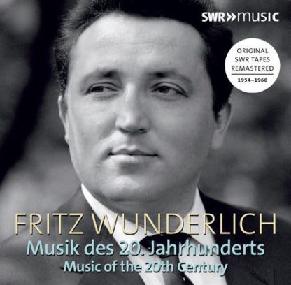 Photo No.1 of Fritz Wunderlich: Music of the 20th Century