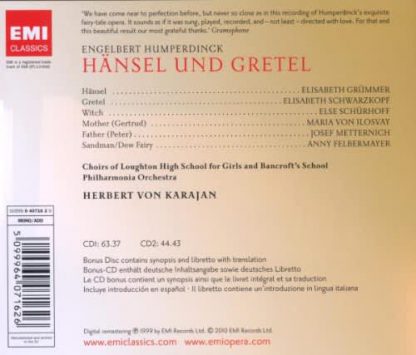 Photo No.2 of Engelbert Humperdinck: Hänsel & Gretel