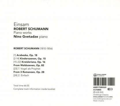 Photo No.2 of Robert Schumann: Einsam