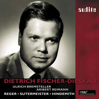 Photo No.1 of Dietrich Fischer-Dieskau Sings Reger, Sutermeister, Hindemith