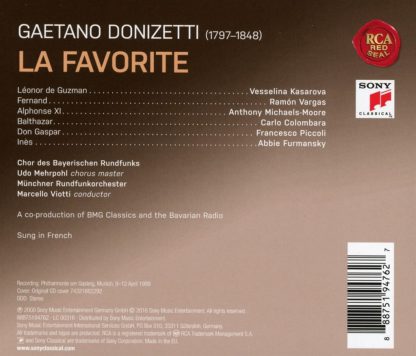 Photo No.2 of Donizetti: La Favorite
