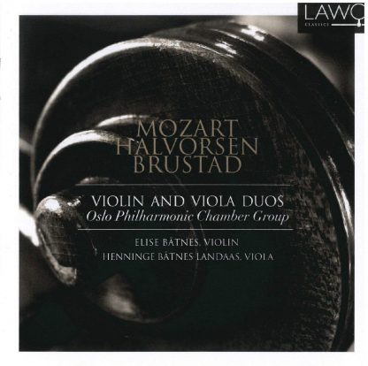 Photo No.1 of Mozart, Brustad & Halvorsen: Violin and Viola Duos