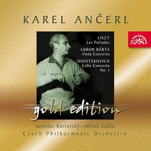 Photo No.1 of Karel Ancerl Gold Edition Vol.42 - Liszt: Les Preludes, Bárta: Viola Concerto, Shostakovich: Cello Concerto No.1