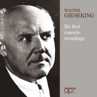 Photo No.1 of Walter Gieseking: His First Concerto Recordings