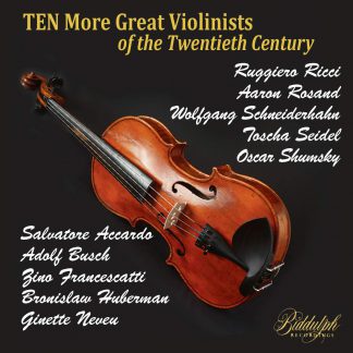 Photo No.1 of Ten MORE Great Violinists of the Twentieth Century