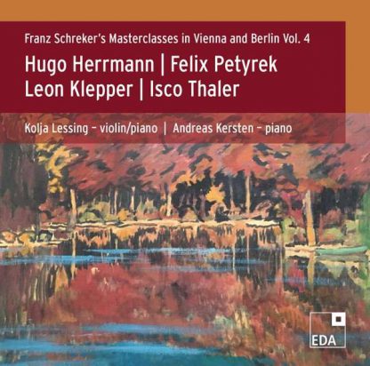 Photo No.1 of Hugo Herrmann: Sonatas for Violin & Piano op.17