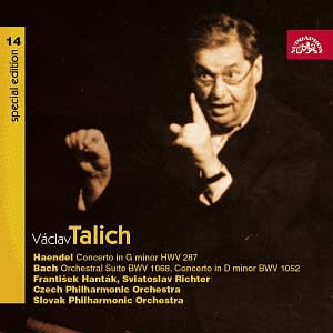 Photo No.1 of Vaclav Talich Edition Vol.14 - Händel: Oboe Concerto in G minor - Bach: Piano Concerto BWV 1052, Orchestral Suite BWV 1068
