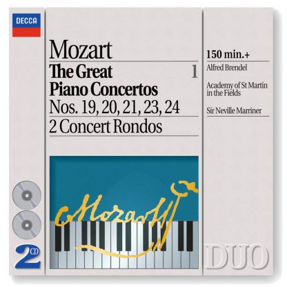 Photo No.1 of Mozart - The Great Piano Concertos, Vol. 1