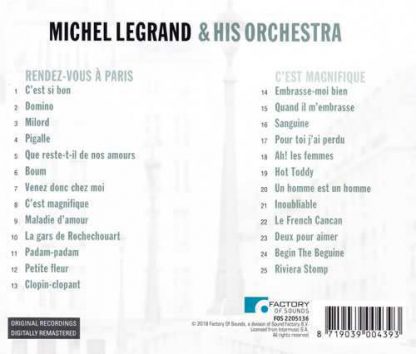 Photo No.2 of Michel Legrand Orchestra: Rendez-Vouz A Paris / C'est Magnifique
