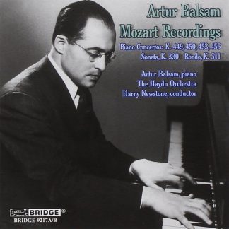 Photo No.1 of Artur Balsam - Mozart Recordings