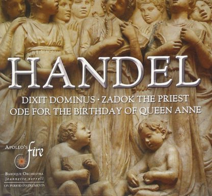 Photo No.1 of Handel: Dixit Dominus, Ode for the Birthday of Queen Anne & Zadok the Priest