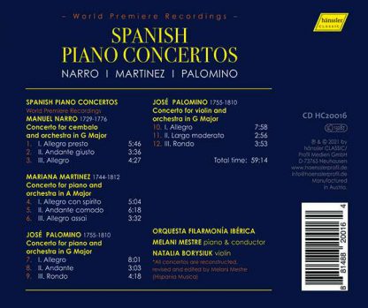 Photo No.2 of Classical Spanish Piano Concertos