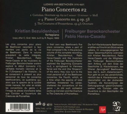 Photo No.2 of Ludwig van Beethoven: Piano Concerto No. 4 & 2 Overtures