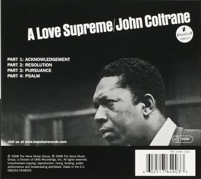 Photo No.2 of John Coltrane: A Love Supreme (Originals)