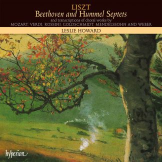 Photo No.1 of Liszt Complete Music for Solo Piano 24: Beethoven and Hummel Septets